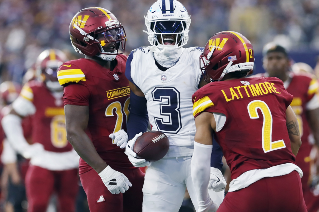 Dallas Cowboys vs Washington Commanders Match Player Stats