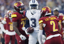 Dallas Cowboys vs Washington Commanders Match Player Stats