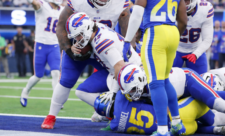 Buffalo Bills vs Los Angeles Rams Match Player Stats
