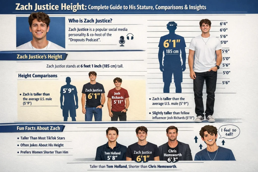 Zach Justice Height