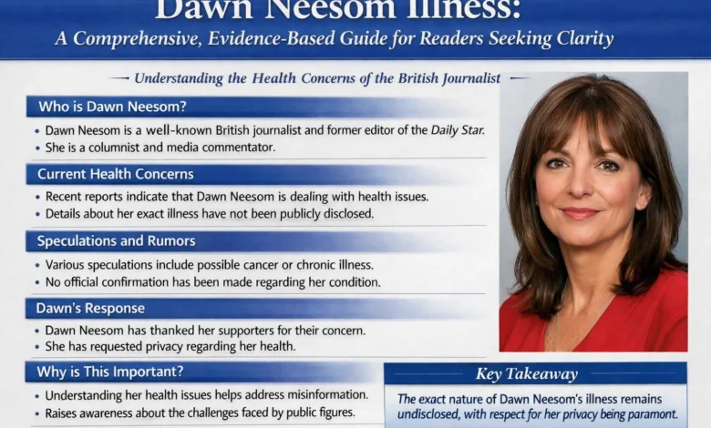 Dawn Neesom Illness