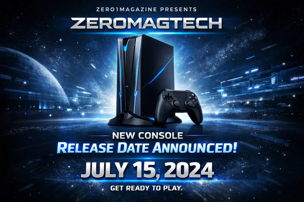 Zeromagtech New Console Release Date by Zero1Magazine