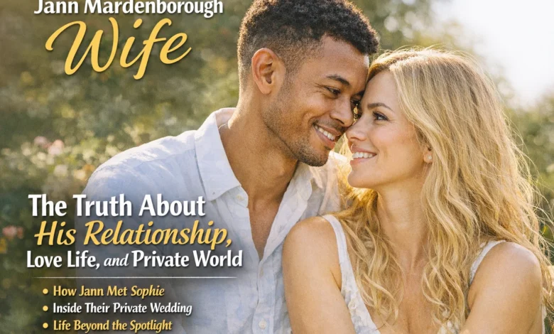 Jann Mardenborough Wife