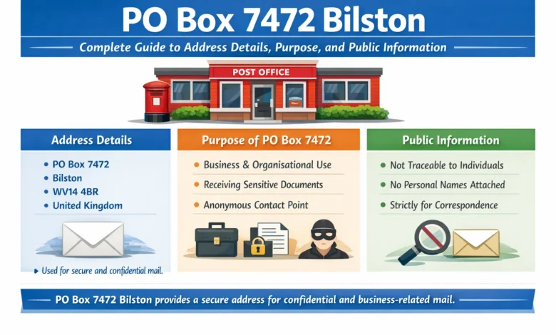 PO Box 7472 Bilston