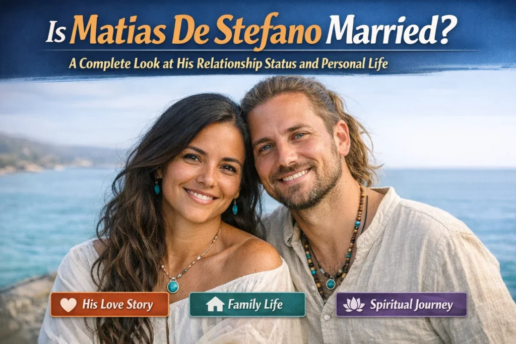 Is Matias De Stefano Married